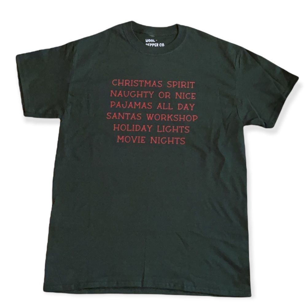 NWT Wool + Pepper Co. Christmas Cheer TShirt